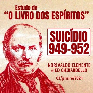 Estudo de “O LIVRO DOS ESPÍRITOS” 949-952 02/01/2025